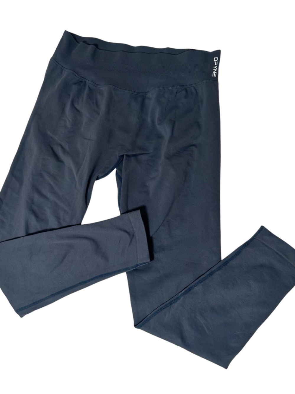 DFYNE Grey Slate Impact Leggings for Women
